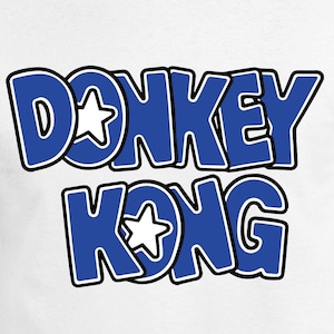 Donkey Kong Digital Cut Files | Cricut | Silhouette Cameo | Svg Cut Files | Digital Files | PDF | Eps | DXF | PNG | Video Games