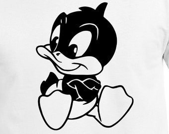 Daffy Duck Outline Svg - Etsy
