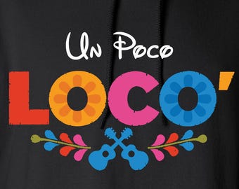 Un Loco Poco Digital Cut Files | Cricut | Silhouette Cameo | Svg Cut Files | Digital Files | PDF | Eps | DXF | PnG | Coco