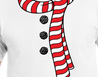 Snowman Costume Shirt Digital Cut Files | Cricut | Silhouette Cameo | Svg Cut Files | PDF | Eps | DXF | PNG | Christmas