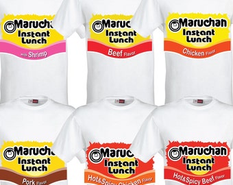 Instant Lunch Noodles 6 Piece Cut Files Set | Cricut | Silhouette Cameo | Svg Cut Files | Digital Files | PDF | Eps | DXF | PNG | Costume