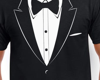 Tux Shirt Digital Cut Files | Cricut | Silhouette Cameo | Svg Cut Files | Digital Files | PDF | Eps | DXF | PnG | Tuxedo