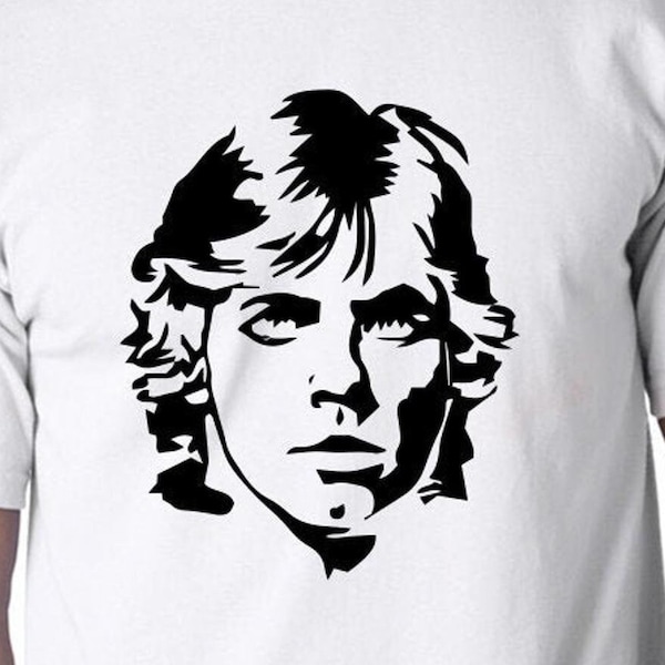 Luke Skywalker Cut Files | Cricut | Silhouette Cameo | Svg Cut Files | Digital Files | PDF | Eps | DXF | PNG | Star Wars