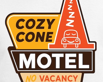 Cozy Cone Motel Digital Cut Files | Cricut | Silhouette Cameo | Svg Cut Files | Digital Files | PDF | Eps | DXF | PnG | Cars