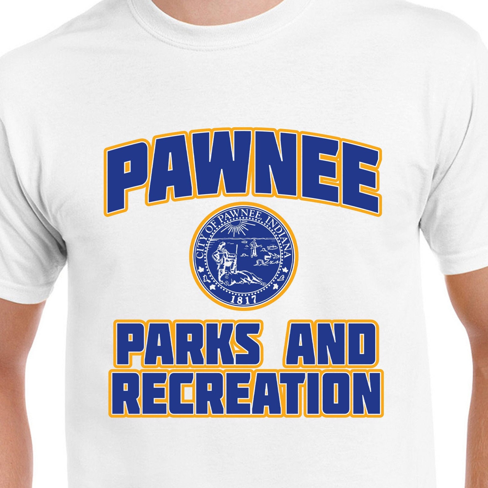 T-shirt Parks And Recreation Noir XL Occasion – Marque Alstyle, Graphique, Très Bon état