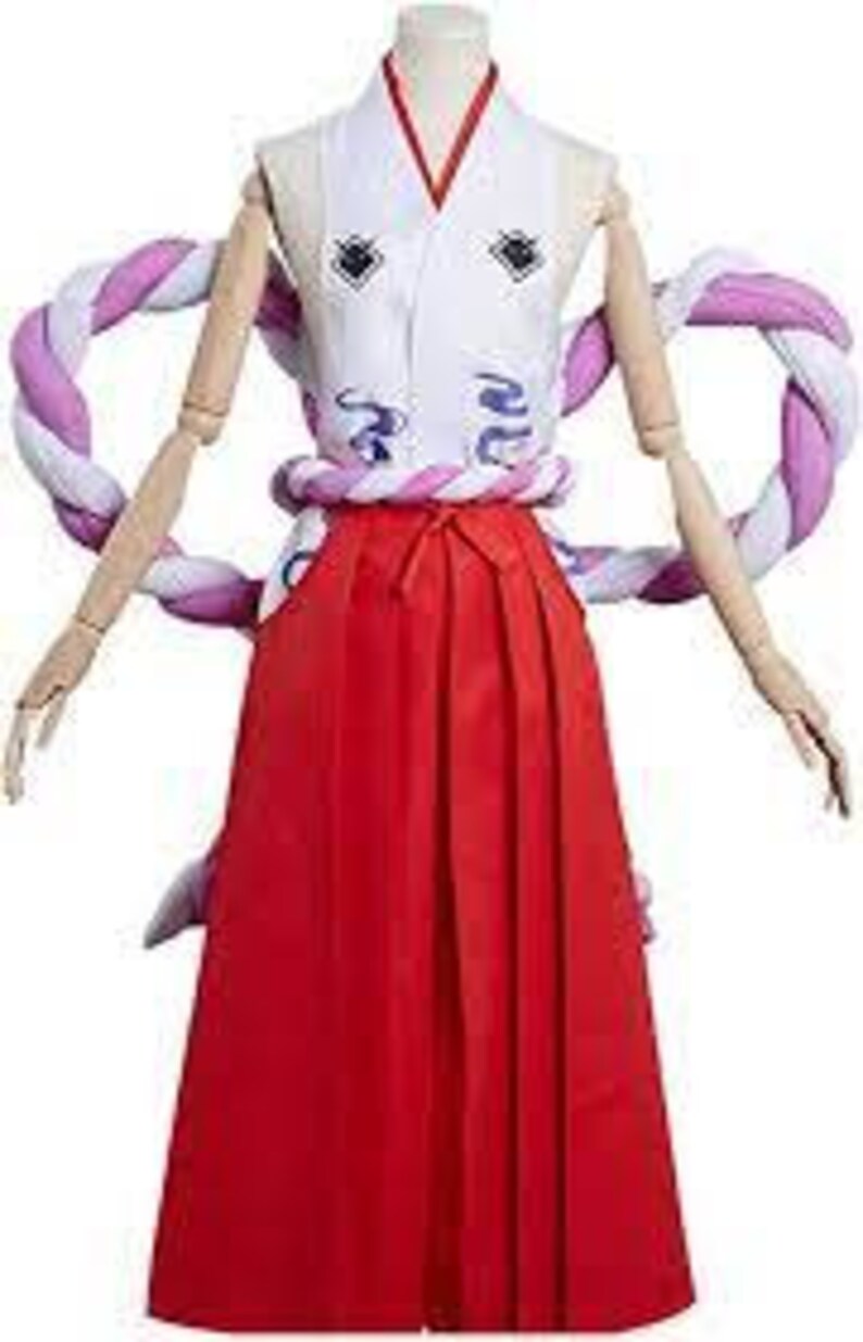 One Piece Yamato Anime Manga Cosplay Halloween Costume Wig Etsy