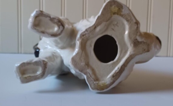 陶器の犬の置物 キャバリア キング チャールズ スパニエル