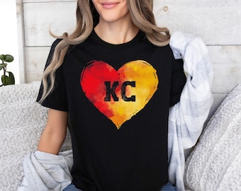 Retro KC Shirt, Kansas City Tee, Kansas City Pride, KCK Shirt, Kansas City Missouri, KCMO, Chiefs Inspired Tshirt, Gift for Chiefs fan