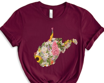 West Virginia Tshirt, West Virginia, WV Apparel, WV Shirt, Mountain Mama, Country Roads Shirt, West Virginia Gift, Mountain State