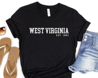 West Virginia Tshirt, West Virginia, WV Apparel, WV Shirt, Mountain Mama, Country Roads Shirt, West Virginia Gift, Mountain State
