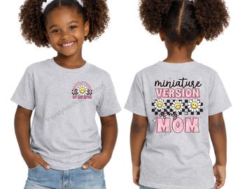 Mini Version Girls Statement T-Shirt