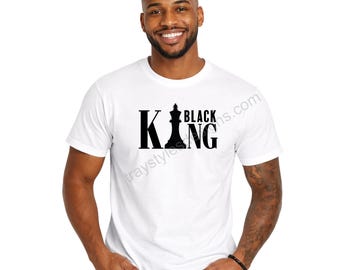 Black King Power Graphic T-Shirt