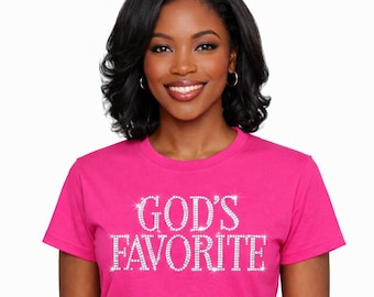 God’s Favorite Rhinestone Shirt