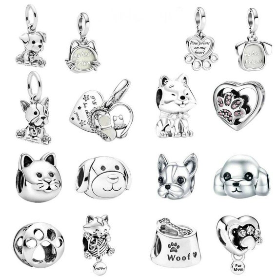 Pandora S925 Pets & Cats Kitten Yarn Ball Curious Cat Puppy Etsy