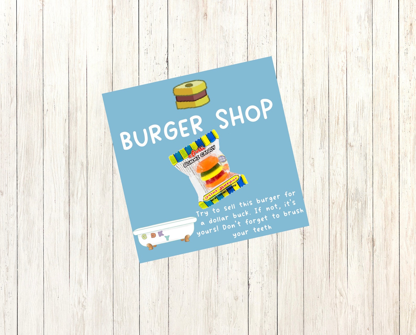 bluey burger shop bluey burger shop