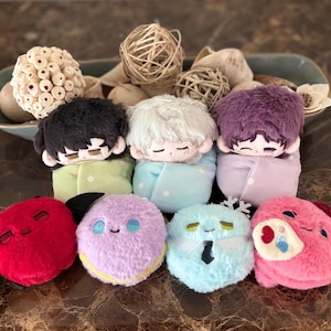 Cute Sleeping Head Plushies