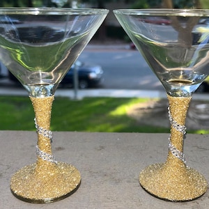 Fun Customized Martini Glass