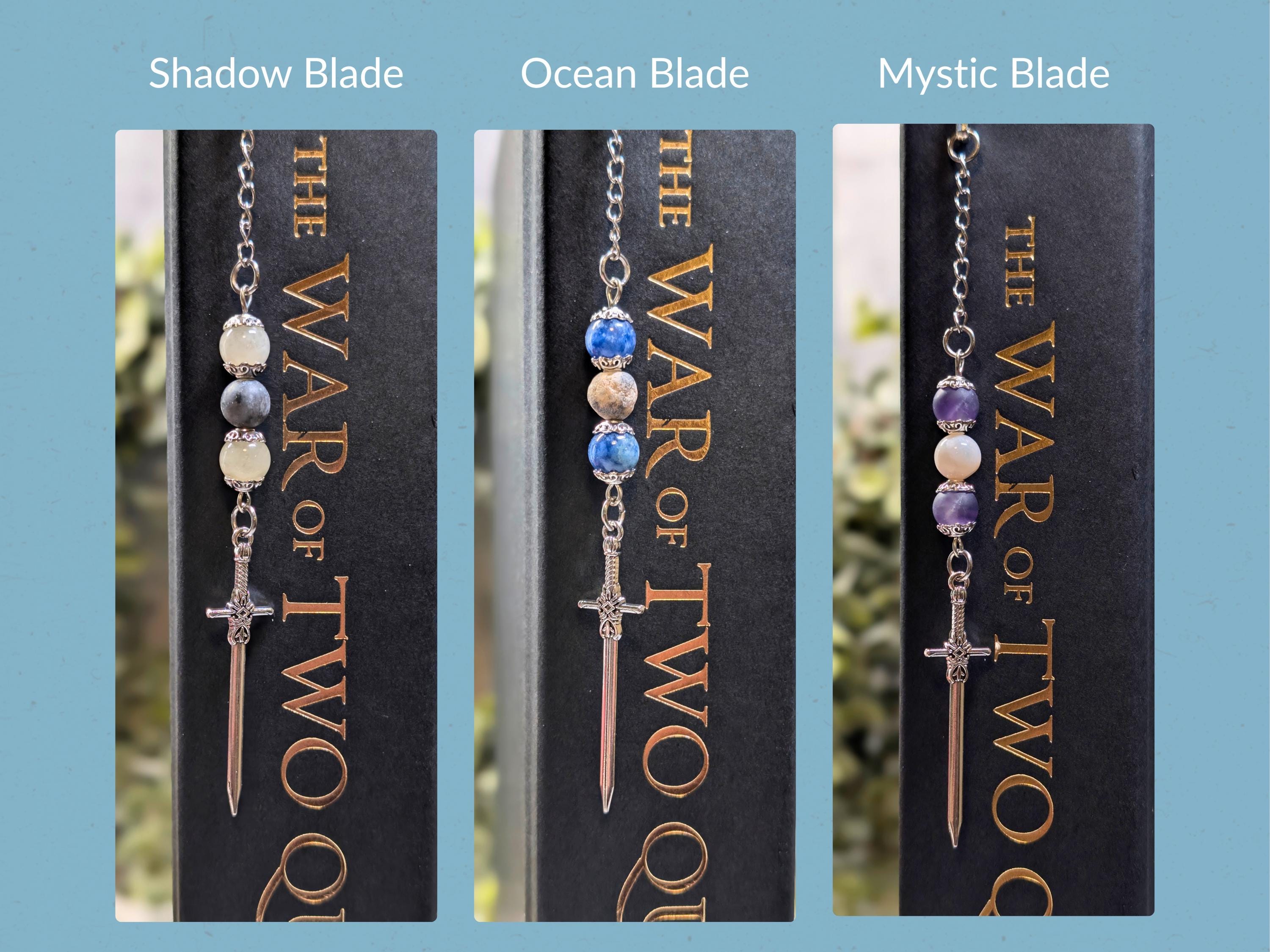 Legends & Blades Sword Bookmark | Silver Metal Bookmark With Sword ...