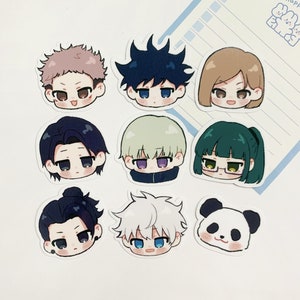 Sorcerer Students Anime Sticker | cute | laptop sticker | decals | vinyl sticker | handmade