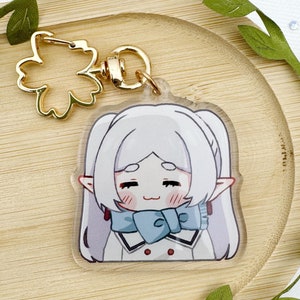 Elf Mage Anime Acrylic Charm