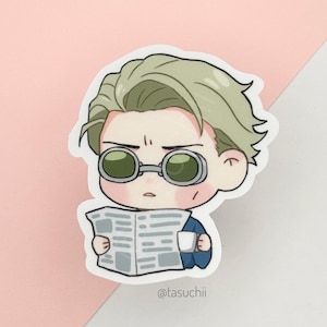 Grumpy Morning Coffee Anime Stickers