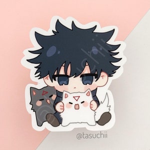 Chibi Sorcerer Anime Stickers | cute | laptop sticker | decals | vinyl sticker | handmade