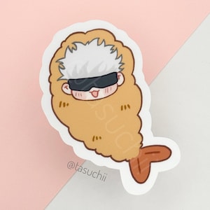 Tempura Silly Anime Stickers | cute | laptop sticker | decals | vinyl sticker | handmade