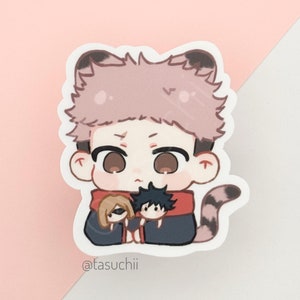 Freshman Trio Sorcerers Anime Stickers | cute | laptop sticker | decals | vinyl sticker | handmade