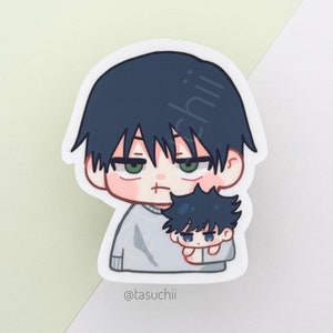 Father Son Duo Anime Stickers