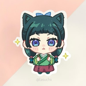 Poison Princess Aufkleber | niedlich | Laptop Aufkleber | Anime | Vinyl-Aufkleber | handgefertigt