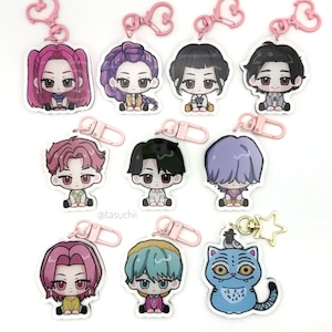 K-pop Idols 2” Acrylic Keychain