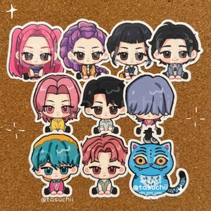 Kpop Idols Vinyl Sticker  | cute | laptop sticker | decals | handmade