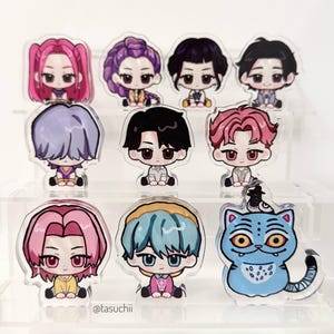 Kpop Idols Thick Acrylic Standee