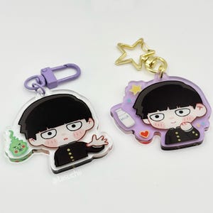 Psychic Anime Acrylic Keychain