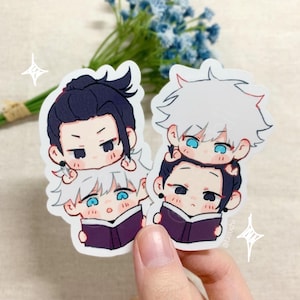 SatoSugu Duo Anime Stickers | cute | laptop sticker | decals | vinyl sticker | handmade