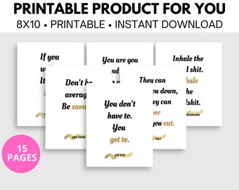 Spin Class Instruktor Zitate | Affirmationen | Inspiration | Motivation | Wandkunst |Training Support
