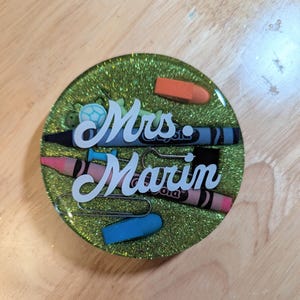 Teacher Coasters/Paper Weights