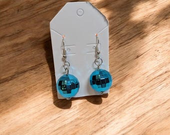 Disco Ball Earrings- Fun and Sparkly