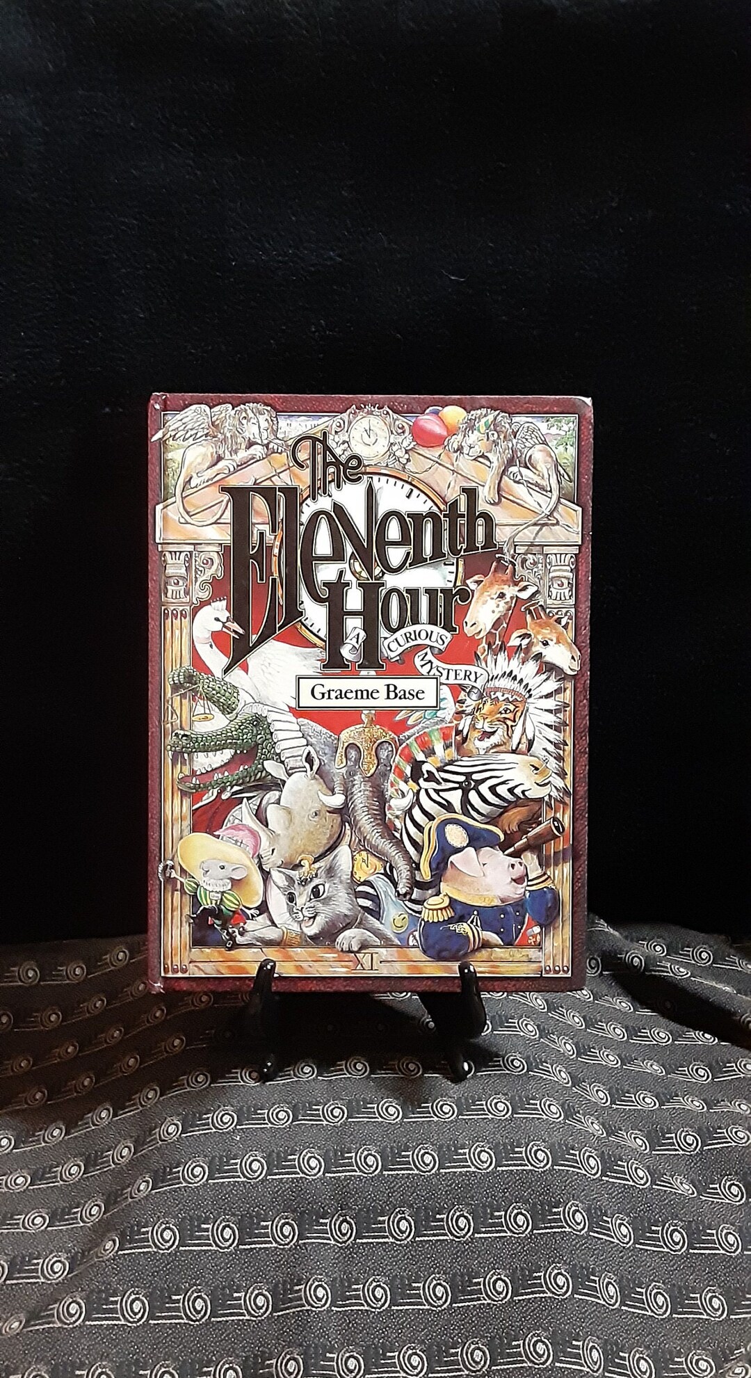 The Eleventh Hour by Graeme Base Vintage 1993 Hardcover Etsy The Eleventh Hour by Graeme Base Vintage 1993 Hardcover Etsy