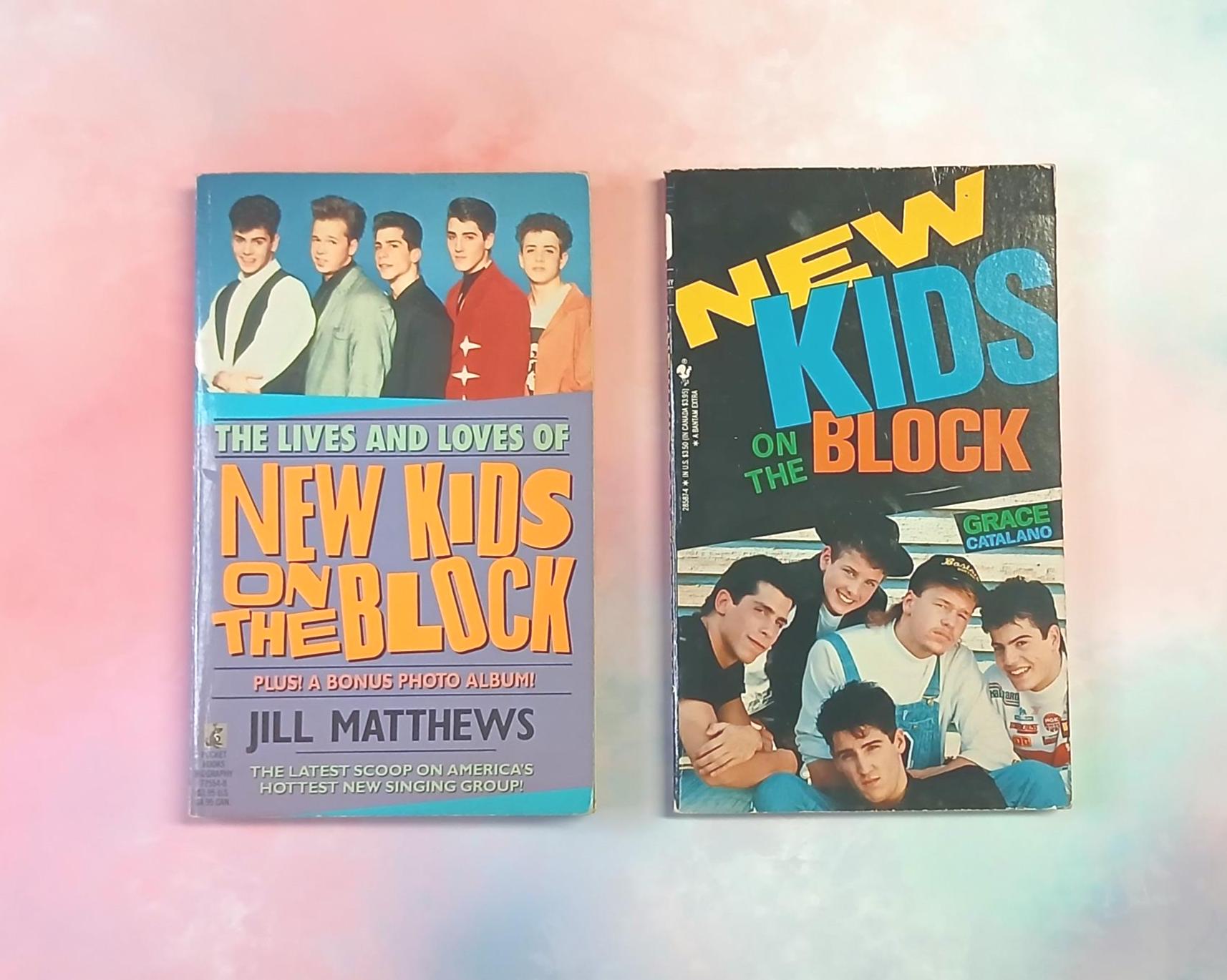 Vintage New Kids on the Block Books: 1989 & 1990 NKOTB Photos