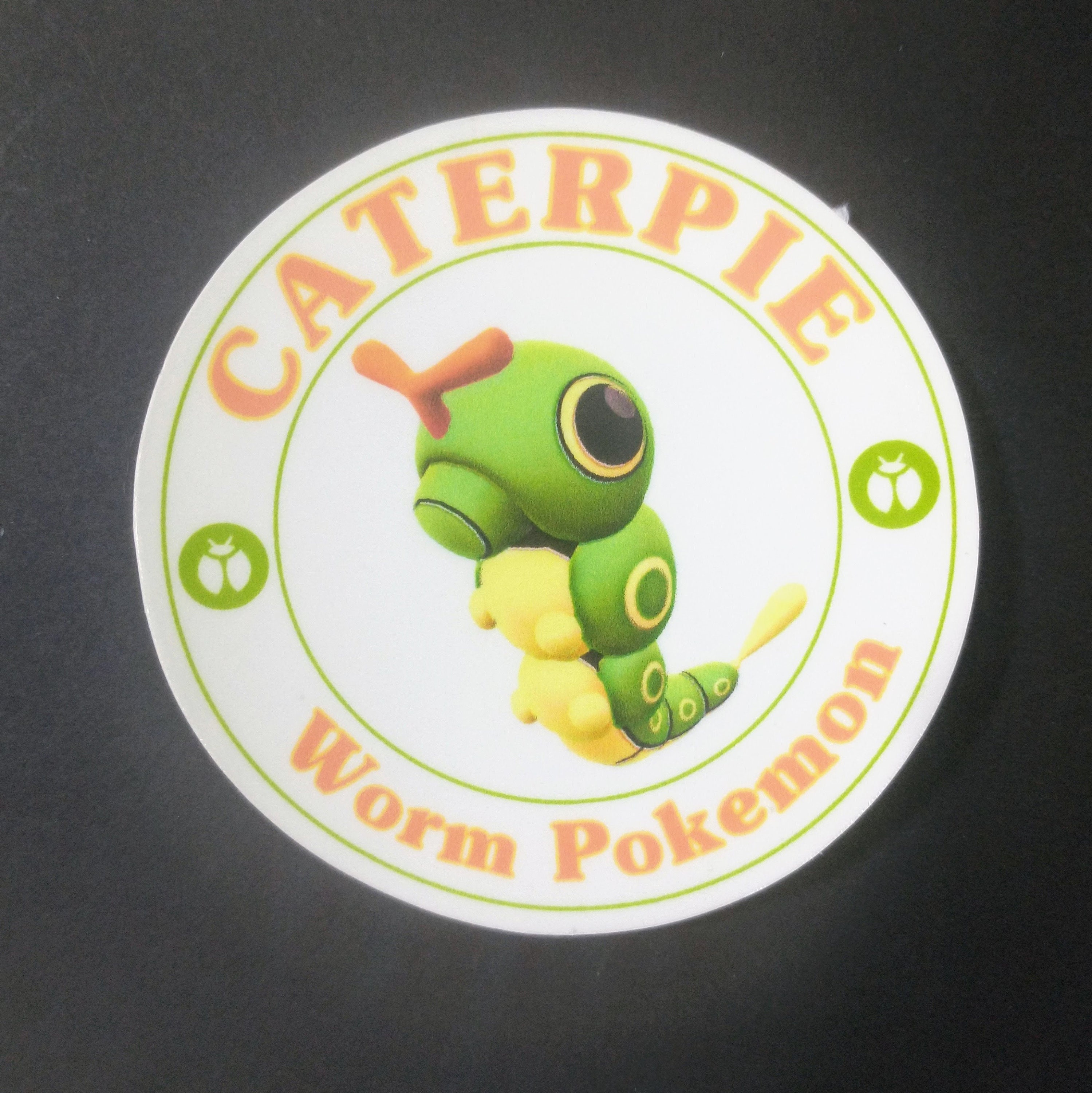 CATERPIE VINYL DECAL STICKER CHOOSE COLOR/SIZE POKEMON