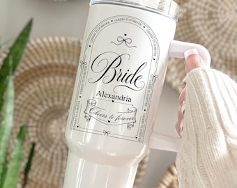 Mrs. Tumbler - 40oz, tumbler | Bride Gift, Engagement Gift, Bridal Shower Gift, Wedding Gift, Future Mrs. Cup, Newlywed Gift