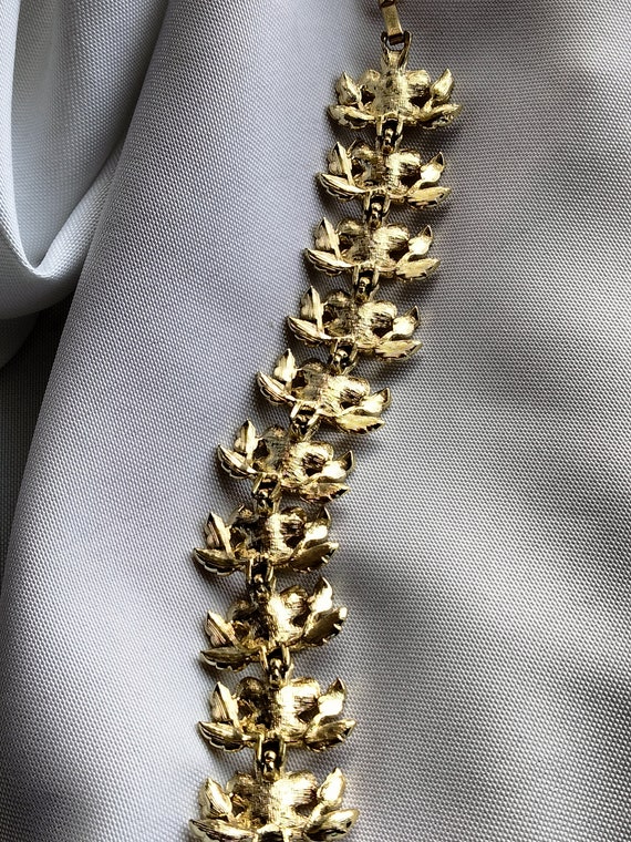 JUDY LEE Stunning bracelet, showroom new, golden … - image 4