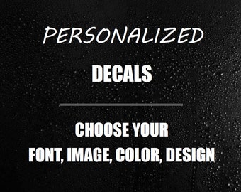 Custom Decals Stickers - Textured Decals and Stickers for Cars, Motorcycle, Windows, Laptop, Bike