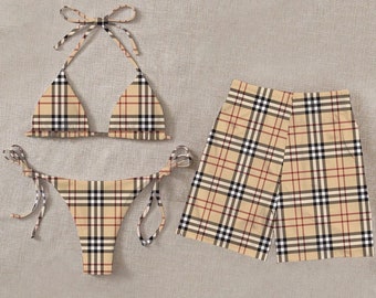Burberry Swimsuit Men - Etsy