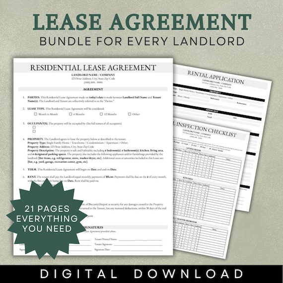 Green Rental Agreement