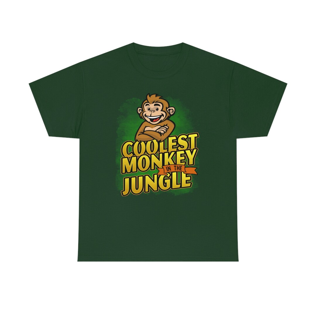 Coolest Monkey in the Jungle Etsy