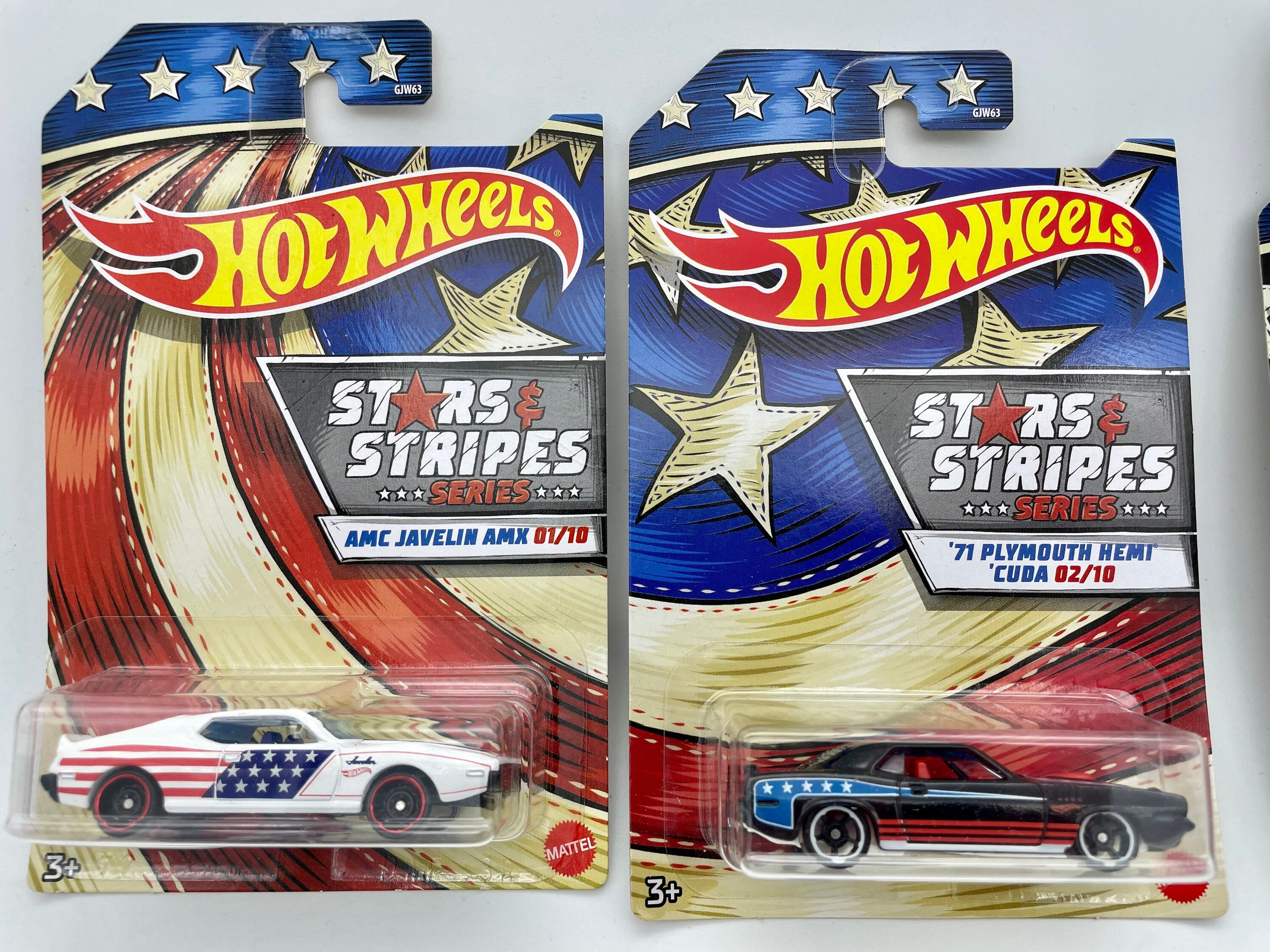 Stars and Stripes Series 10 cars Lot! Complete! American Muscles! From
