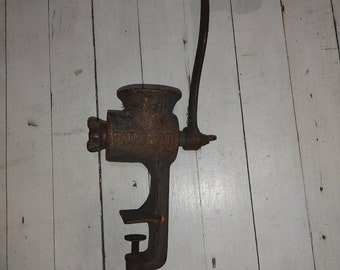 Vintage Cast Iron Sausage Meat Grinder