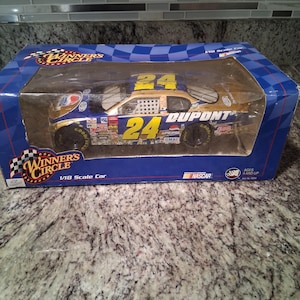 Vintage Nascar Jeff Gordon #24 Billion Dollar 1/18 scale Car